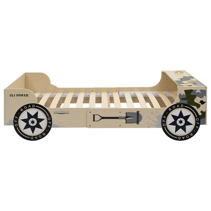 Lit Tout-Terrain Pour Enfants 90 X 200 Cm Camouflage