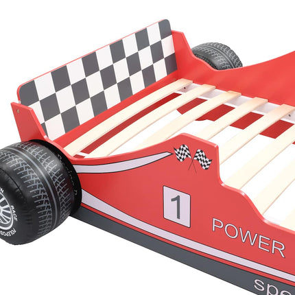 Lit Voiture De Course Pour Enfants 90 X 200 Cm