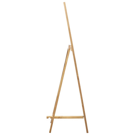 Miroir Sur Pied 48X46,5X150 Cm Bois De Chêne Solide