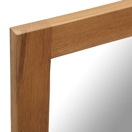 Miroir Bois De Chêne Massif