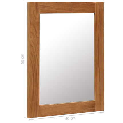 Miroir Bois De Chêne Massif