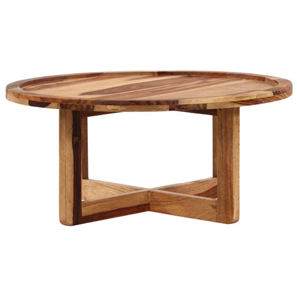 Table Basse 80X35 Cm Bois Massif