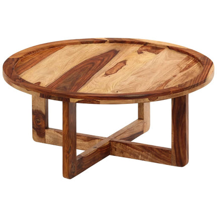 Table Basse 80X35 Cm Bois Massif