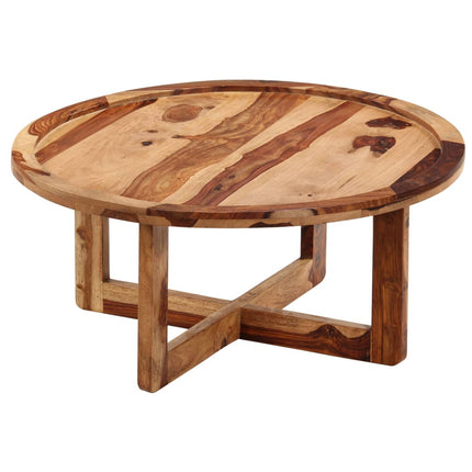 Table Basse 80X35 Cm Bois Massif