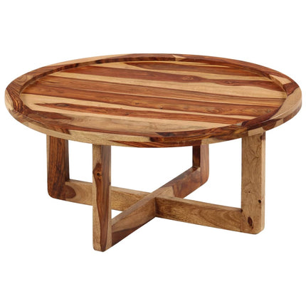 Table Basse 80X35 Cm Bois Massif