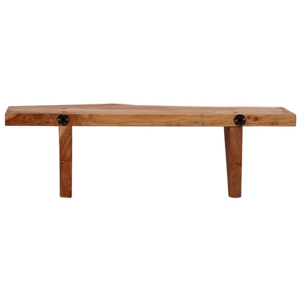 Étagères Murales 2 Pcs Bois D'acacia Massif
