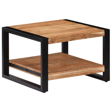 Table Basse 60X60X40 Cm Bois D'acacia Massif