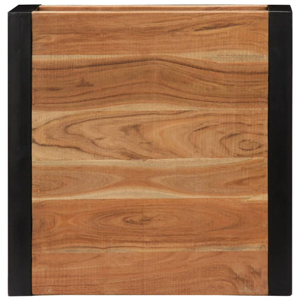 Table Basse 60X60X40 Cm Bois D'acacia Massif