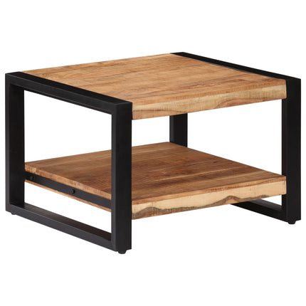 Table Basse 60X60X40 Cm Bois D'acacia Massif
