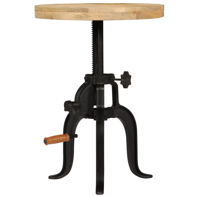 Table D'appoint 45X (45-62) Cm Et Fonte