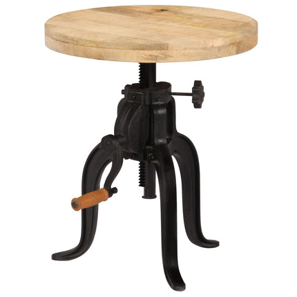 Table D'appoint 45X (45-62) Cm Et Fonte