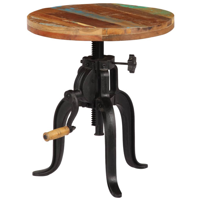 Table D'appoint 45X (45-62) Cm Et Fonte