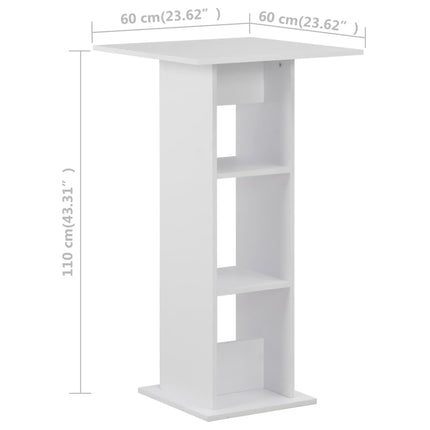 Table De Bar 60X60X110 Cm