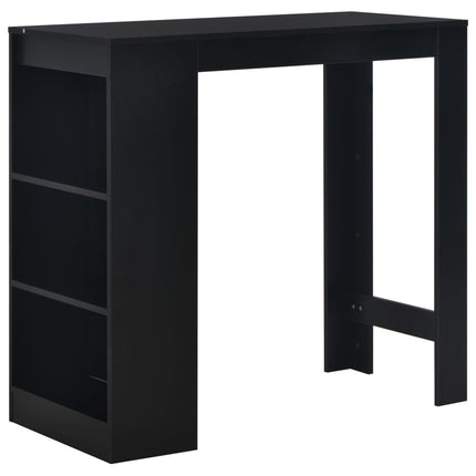 Table De Bar Avec Étagère 110X50X103 Cm