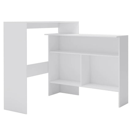 Table De Bar Avec 2 Dessus De Table 130X40X120 Cm