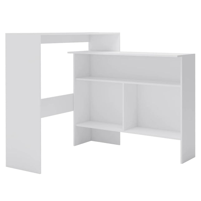 Table De Bar Avec 2 Dessus De Table 130X40X120 Cm