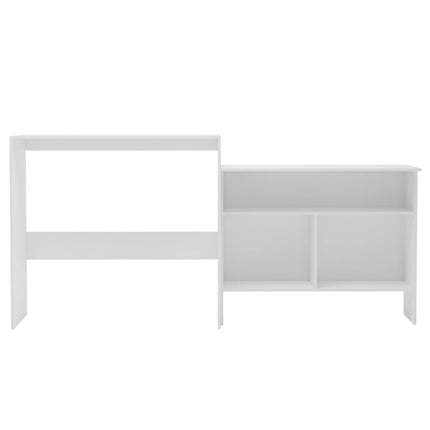 Table De Bar Avec 2 Dessus De Table 130X40X120 Cm