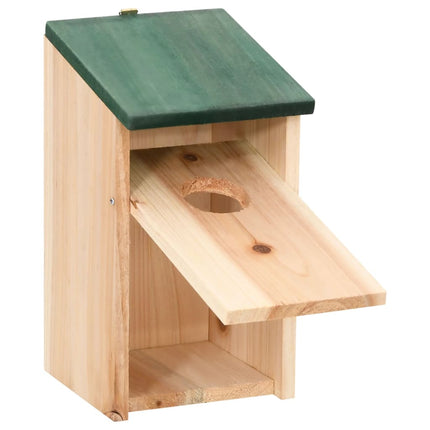 Nichoirs 8 Pcs Bois 12X12X22 Cm