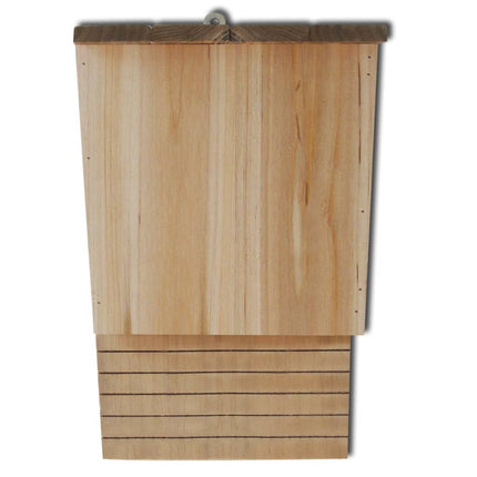 Maison Pou Chauve-Souris 4 Pcs 22 X 12 X 34 Cm Bois