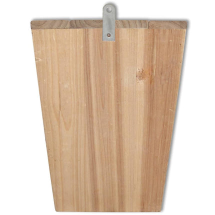 Maison Pou Chauve-Souris 4 Pcs 22 X 12 X 34 Cm Bois