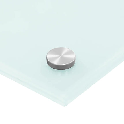 Dosseret De Cuisine Verre Trempé Blanc