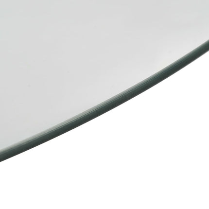 Assiette De Service Rotative Transparent 60 Cm Verre Trempé