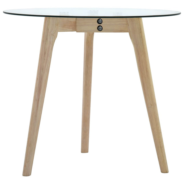 Ensemble De Tables D'appoint 2 Pcs Verre Trempé