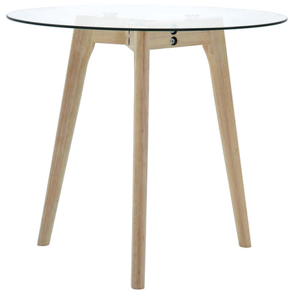 Ensemble De Tables D'appoint 2 Pcs Verre Trempé