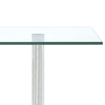 Étagère D'angle De Cuisine À 3 Niveaux Verre Trempé