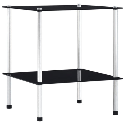 Étagère À 2 Niveaux 40X40X Verre Trempé