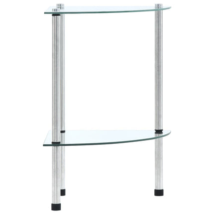 Étagère À 30X30X47 Cm Verre Trempé