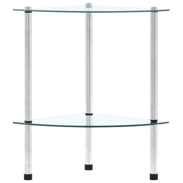 Étagère À 30X30X47 Cm Verre Trempé