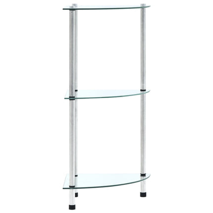 Étagère À 30X30X47 Cm Verre Trempé