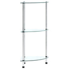 Étagère À 30X30X47 Cm Verre Trempé