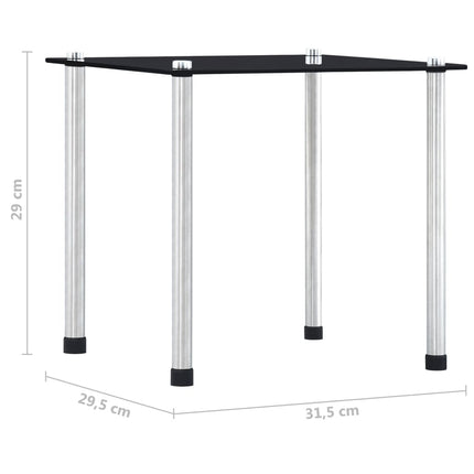 Tables Gigognes 3 Pcs Verre Trempé