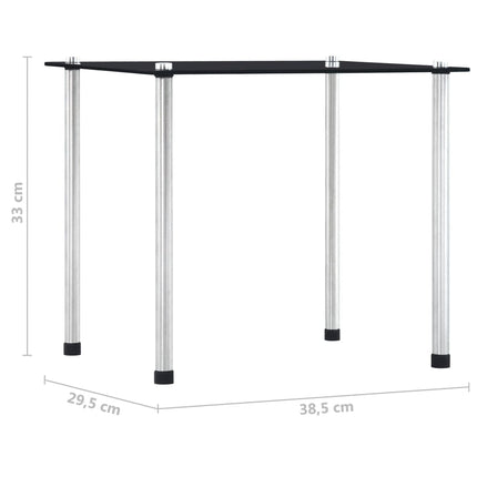 Tables Gigognes 3 Pcs Verre Trempé