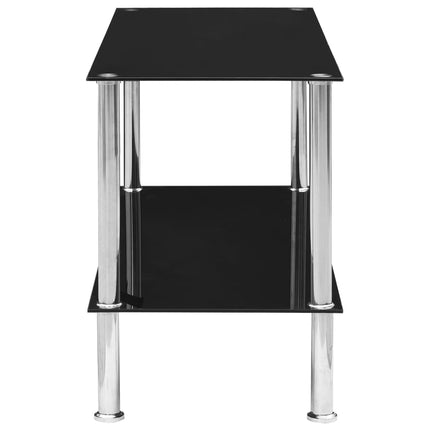 Table Basse 110X43X60 Cm Verre Trempé