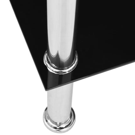 Table Basse 110X43X60 Cm Verre Trempé