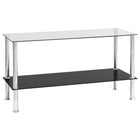 Table Basse 110X43X60 Cm Verre Trempé