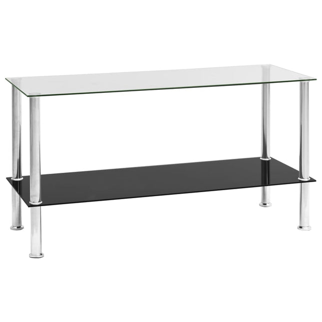 Table Basse 110X43X60 Cm Verre Trempé