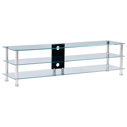 Meuble Tv 150 X 40 X 40 Cm Verre Trempé
