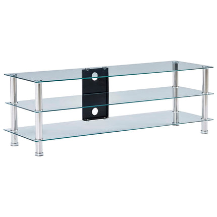 Meuble Tv 150 X 40 X 40 Cm Verre Trempé