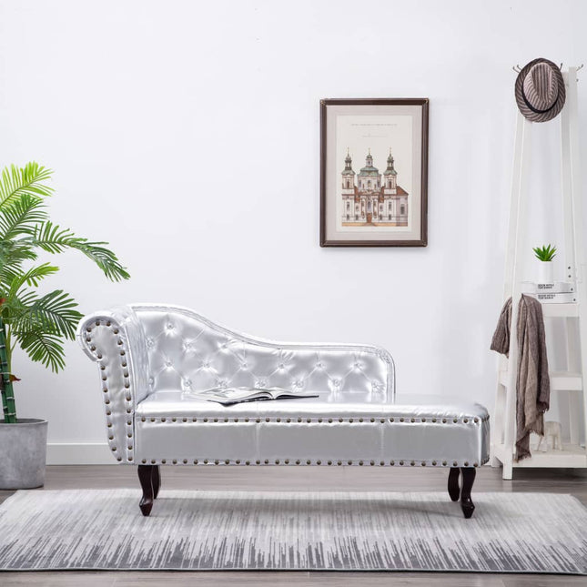Chaise Longue Similicuir Daim