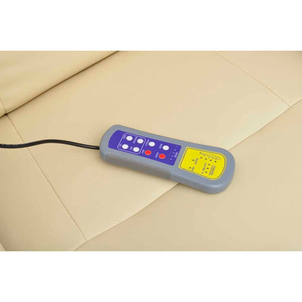 Fauteuil De Massage Avec Repose-Pied Similicuir
