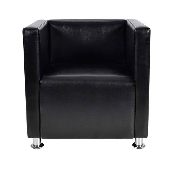 Fauteuil Cube Similicuir
