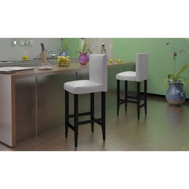 Tabourets De Bar Lot De 2 Similicuir