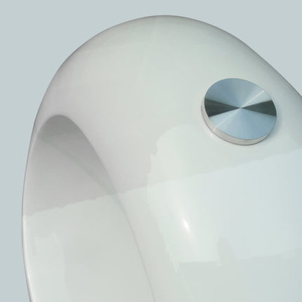 Table Basse Avec Dessus De Table En Verre Ovale Brillant
