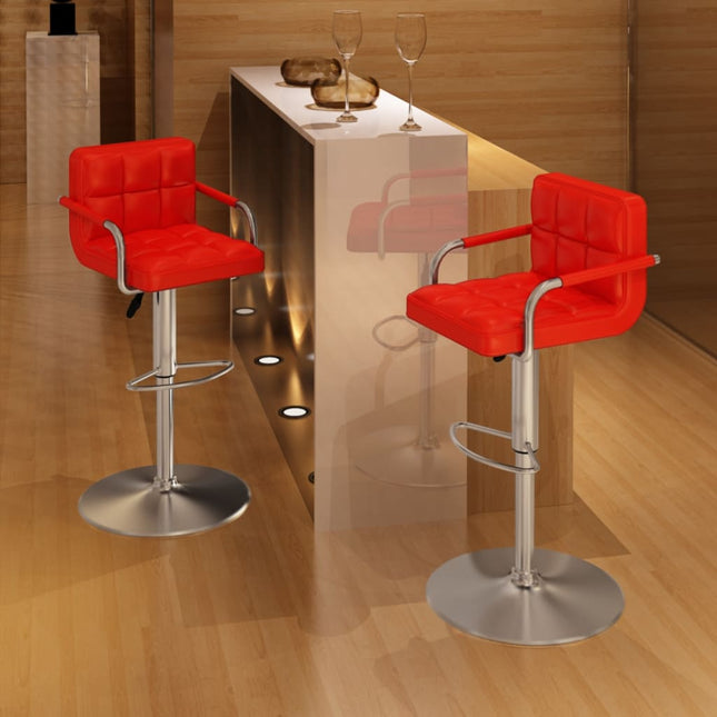 Tabourets De Bar Lot De 2 Similicuir
