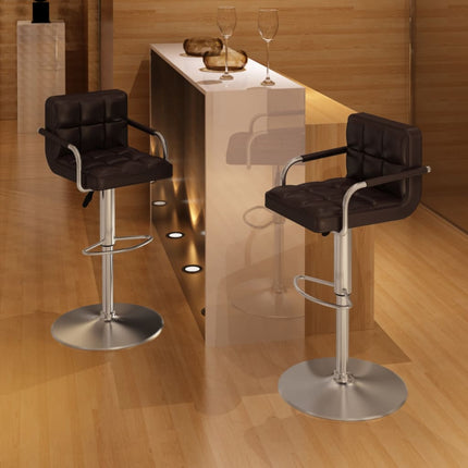 Tabourets De Bar Lot De 2 Similicuir