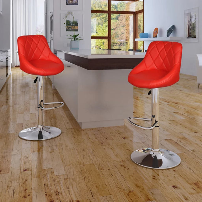 Tabourets De Bar Lot De 2 Similicuir